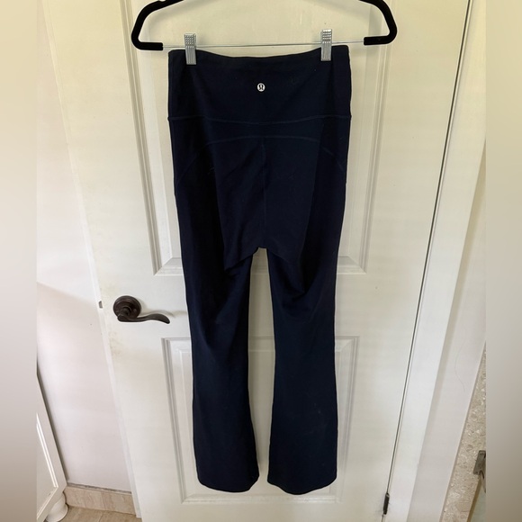 Lululemon Groove Navy Flare Pants - Picture 2 of 4